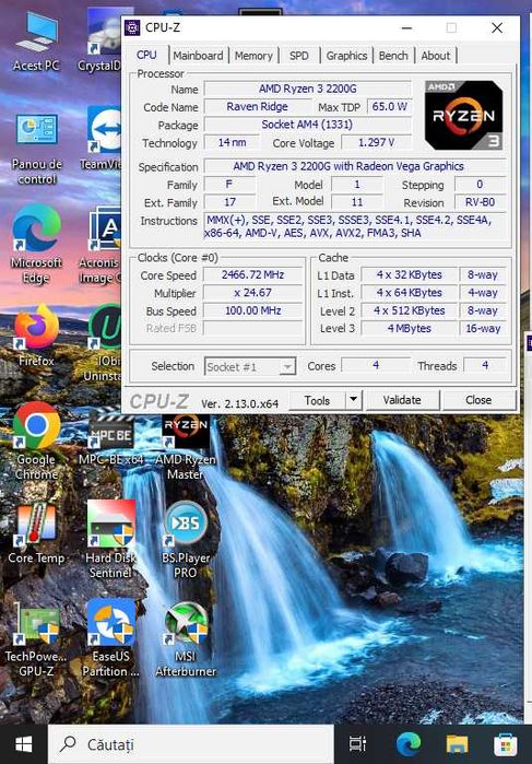 kit ryzen 3 2200g + cooler