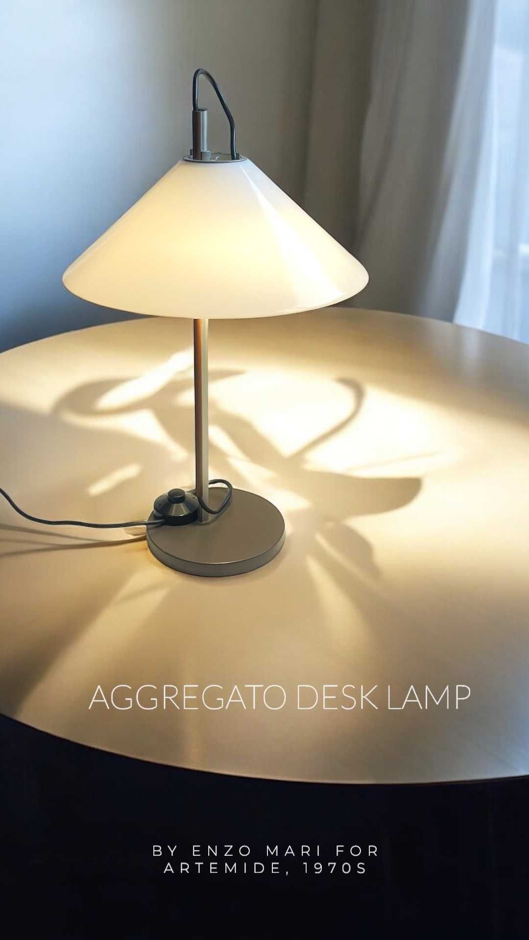 Настолна дизайнерска лампа Aggregato Tavolo Stelo - Artemide