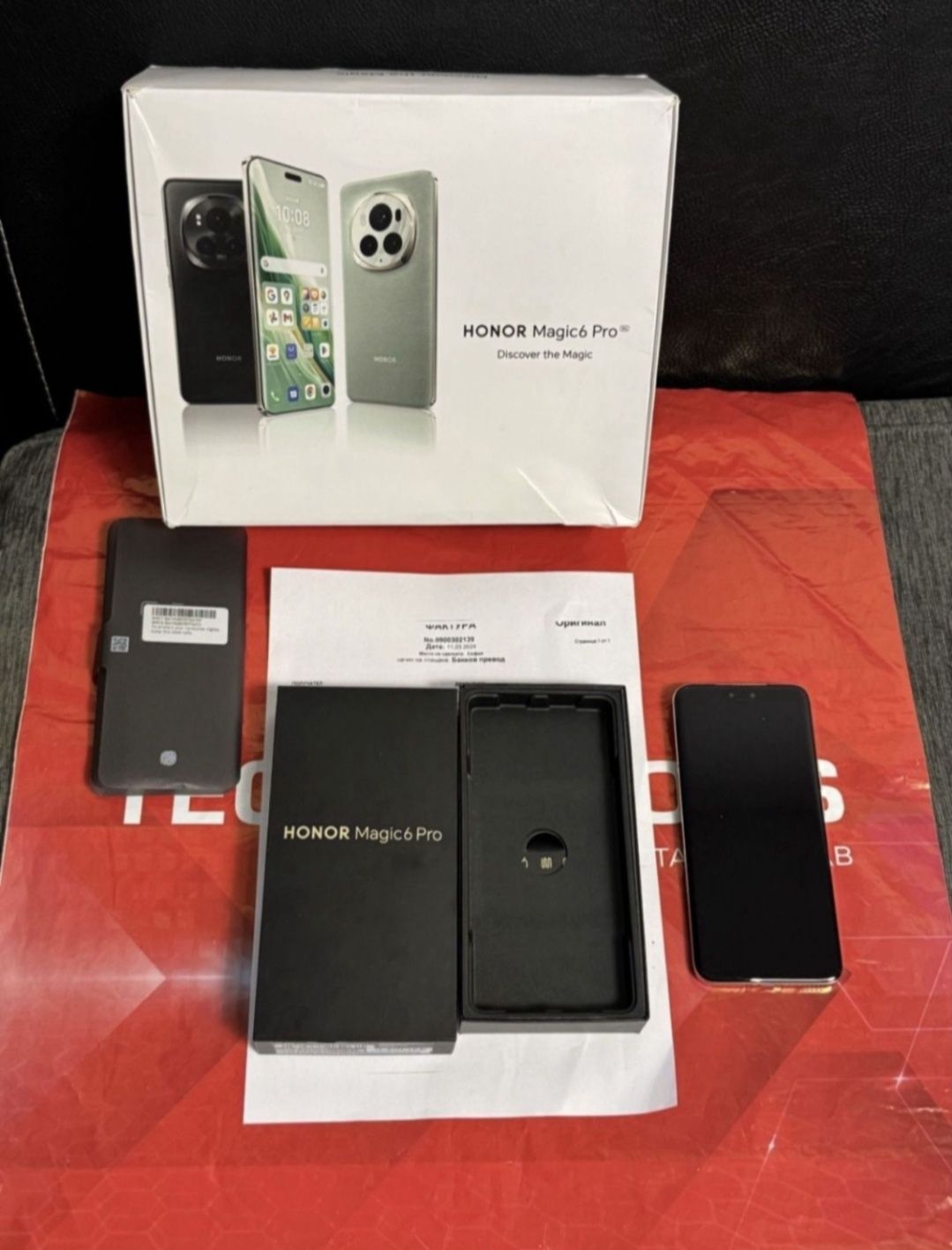 512GB Honor Magic 6 Pro Гаранция Технополис 2026 г. Green / Зелен