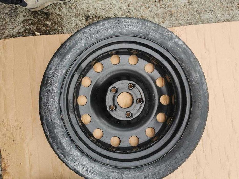 kit rezerva slim vw golf 6 golf 7 skoda rezerva slim r16 vag 5x112