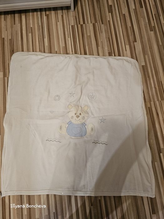 Бебешко одеяло за изписване / количка