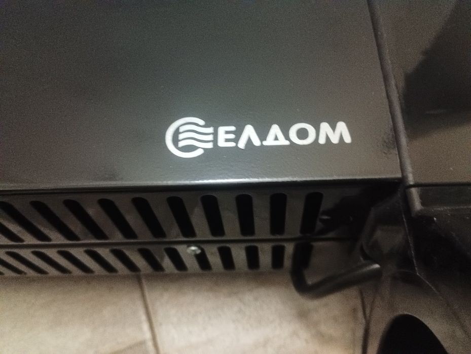 Елдом конвектор радиатор 2000w 220v черен
