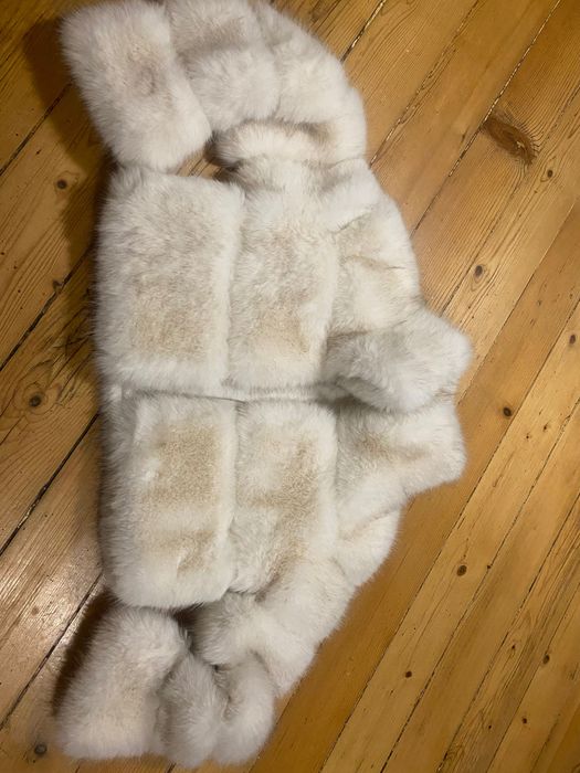 Палто еко косъм с етикет чисто ново