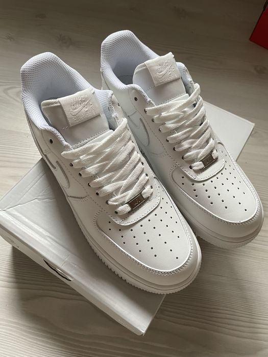 Papuci Nike Air Force 1 Alb