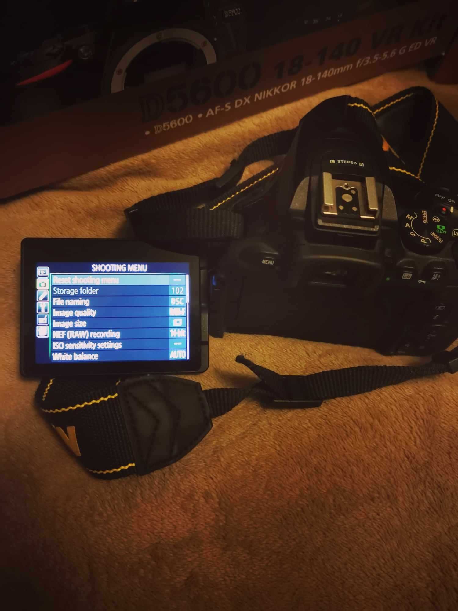 DSLR D5600 Nikon фотоапарат
