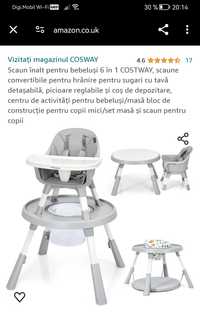 Scaun copil 6 in 1 Baby joy