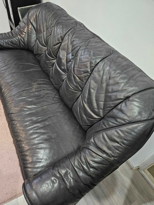 Canapea piele naturala