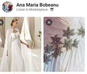 Rochie de mireasa de firma creata la o casa de moda