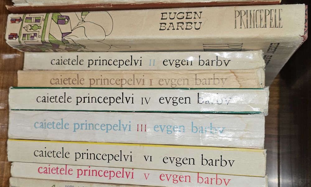 Eugen Barbu - 6 vol.Caietele Principelui + Principele, (6 + 1)