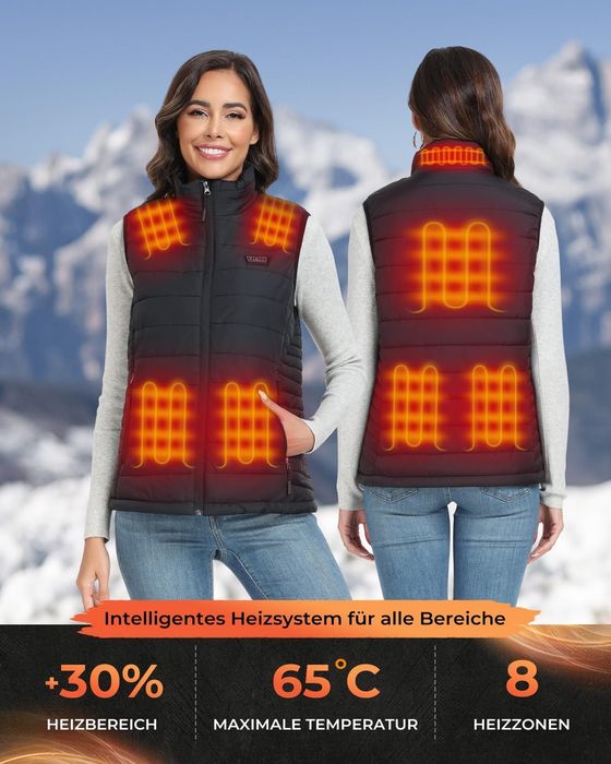 Vestă cu incalzire