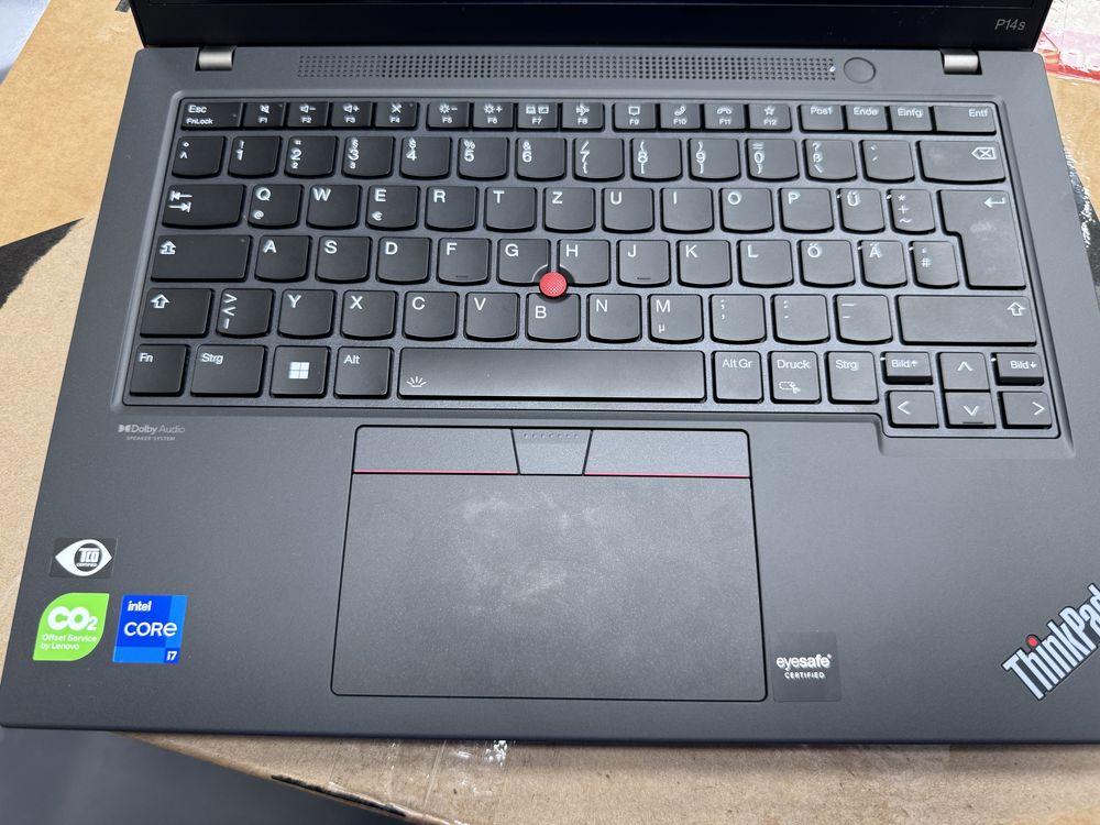 Lenovo ThinkPad P14s Gen 3 Intel Core i7-1260P 16GB DDR4 RAM 512GB