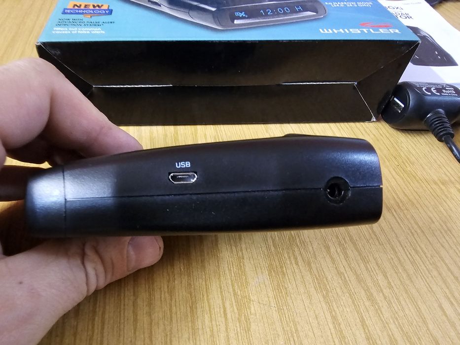 Радар детектор с вграден GPS Whistler GT-468GXi