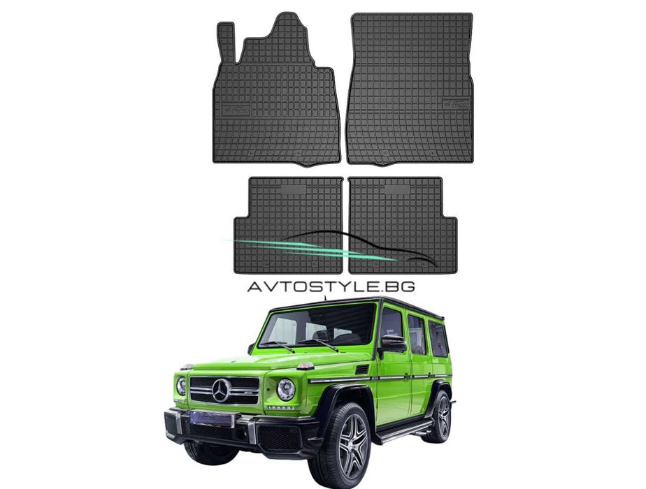 Гумени стелки за Mercedes G class W463,1990-2018 г., Frogum - El Toro