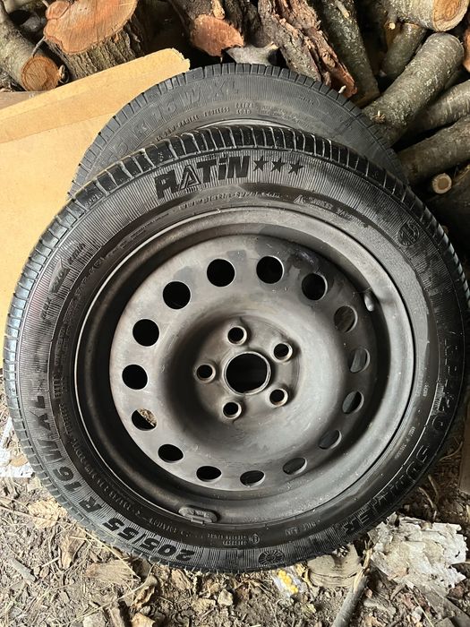 205/55/16 летни гуми с джанти 2 бр