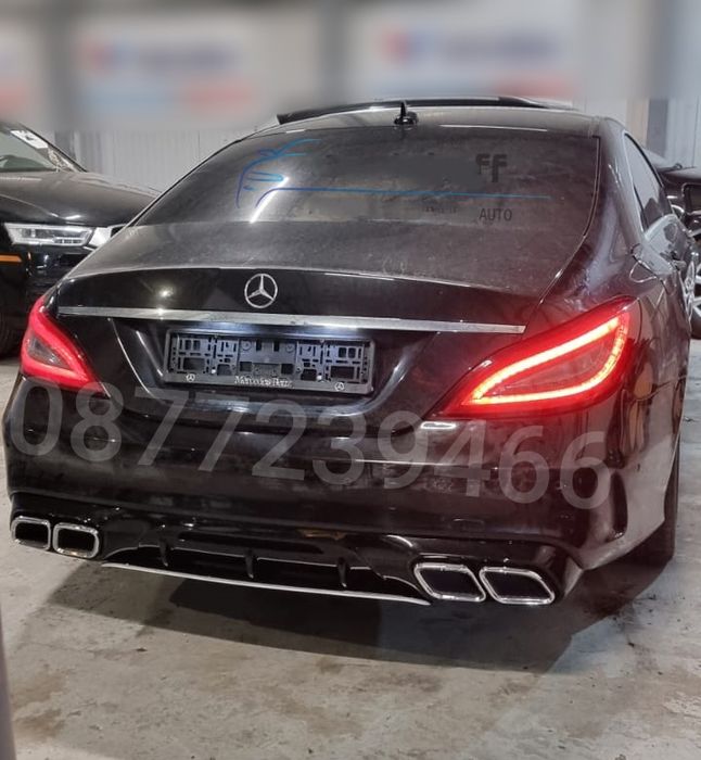 Mercedes CLS W218 W212 Brabus Дифузьор AMG GT Мерцедес ЦЛС АМГ