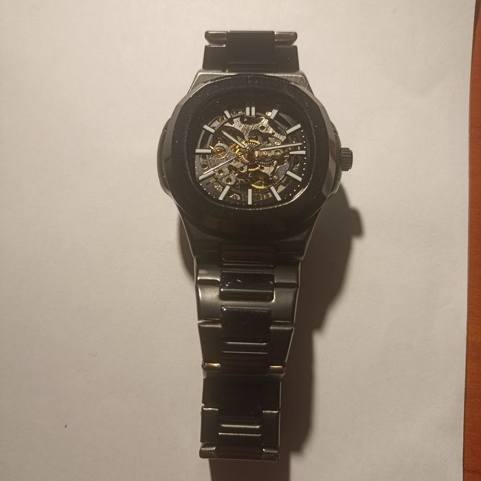 Автоматичен мъжки часовник тип скелетон