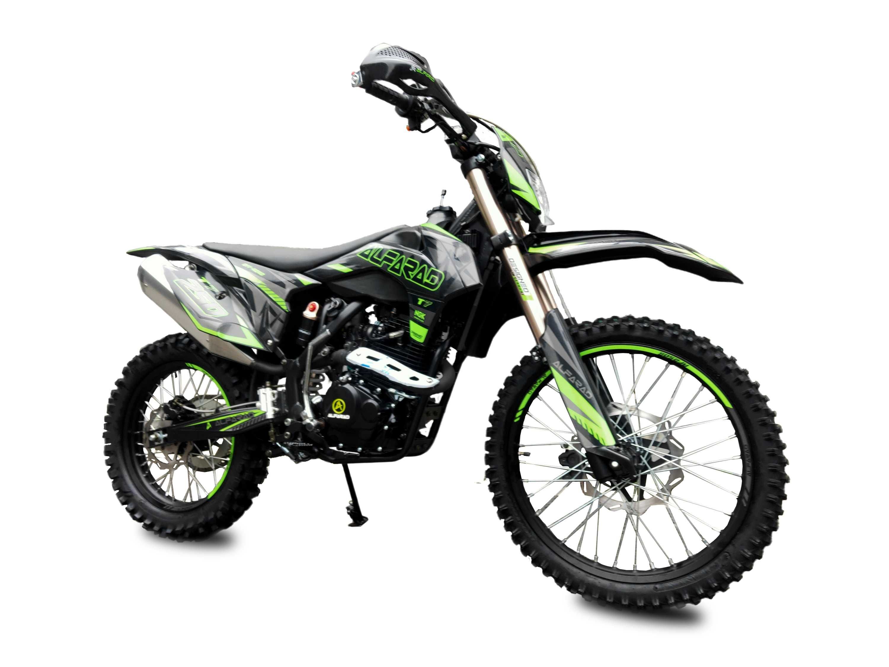 Moto Cross Alfarad T7 250cc Roti Mari 21/18 Pornire Buton Garantie