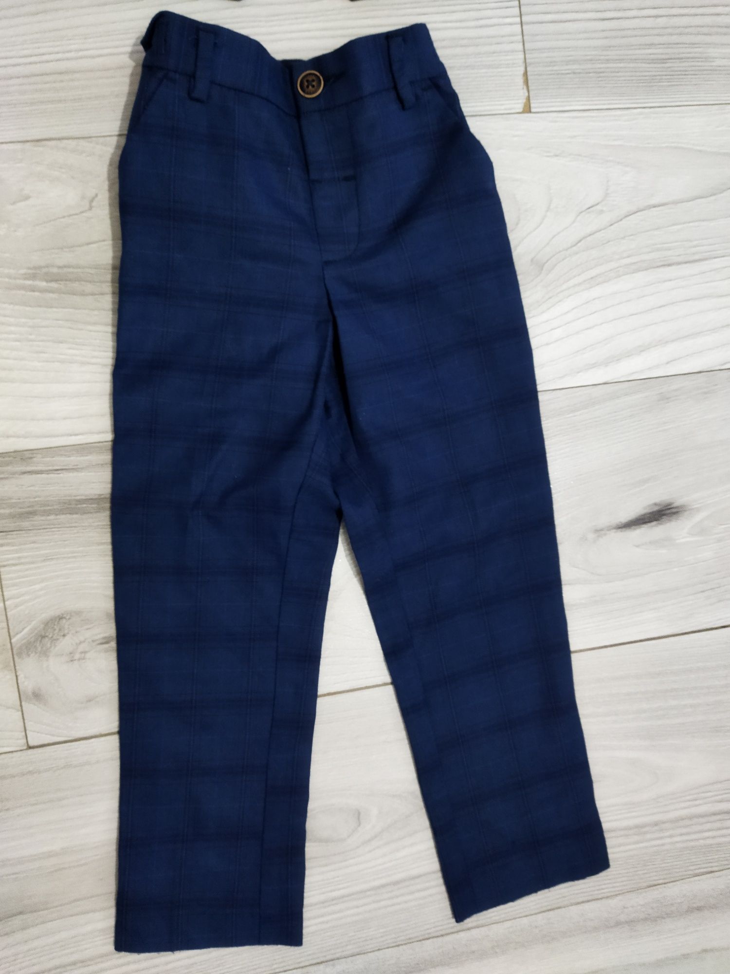 Costum elegant albastru vesta pantaloni Next băieți 4-5-6 ani 116