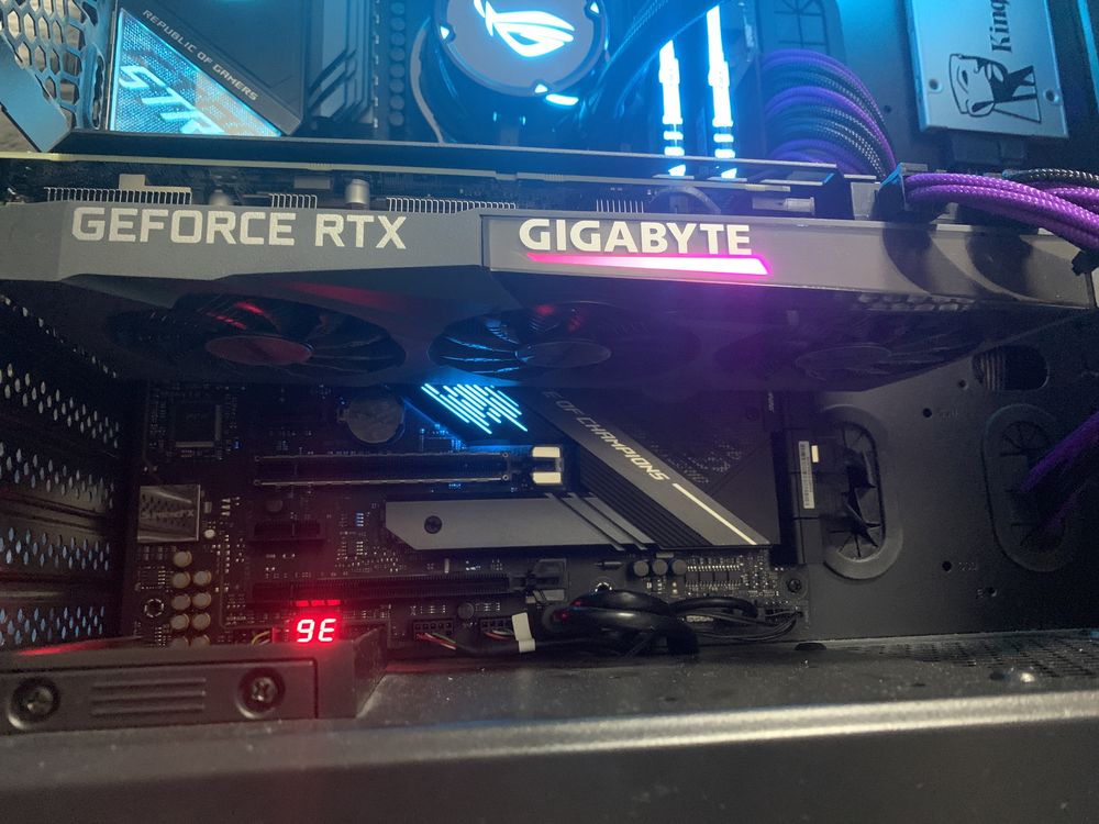 Видеокарта Gigabyte RTX 3070 eagle oc 8 gb