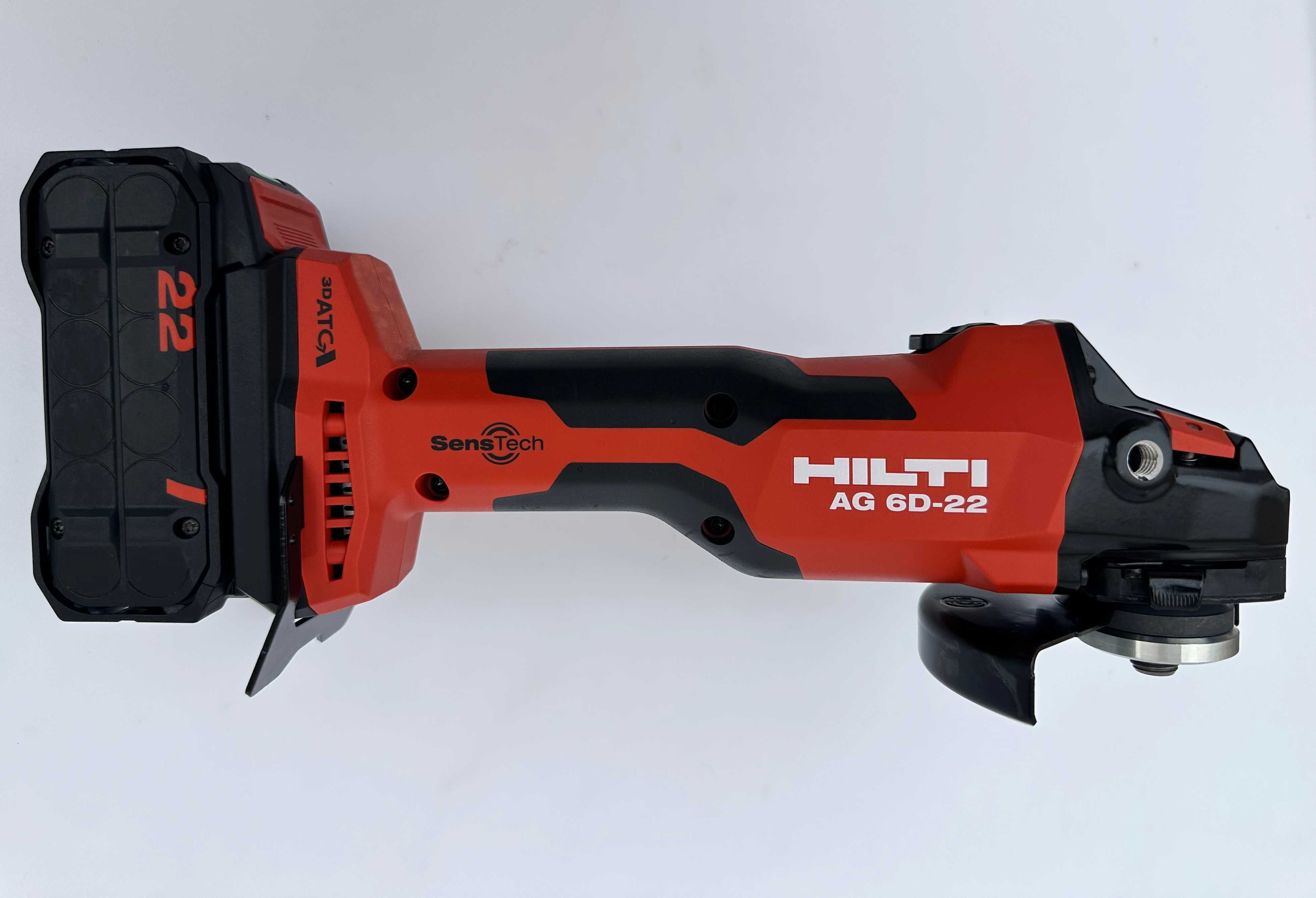 Hilti AG 6D-22 Nuron - НОВ Безчетков ъглошлайф  2x22V 5.10Ah 2024г
