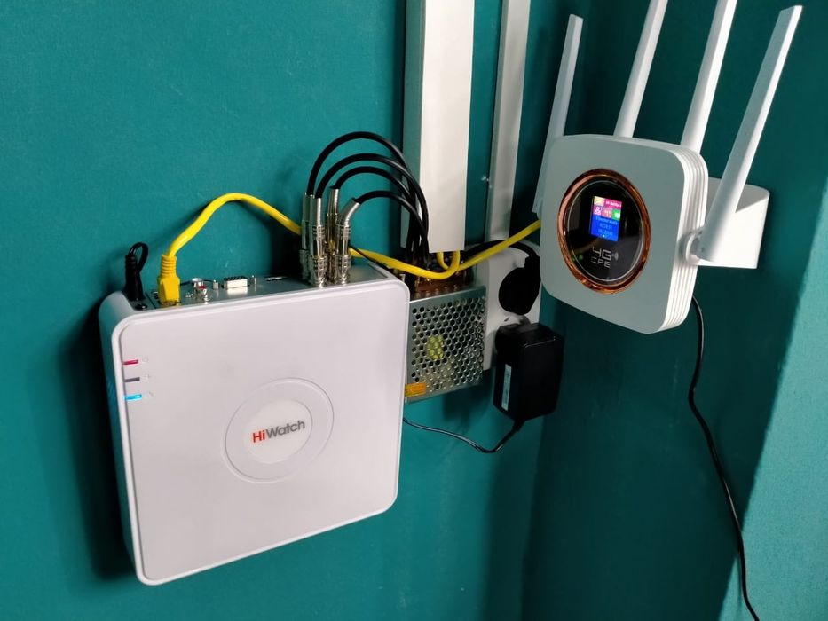 Установка видеонаблюдения в помещениях