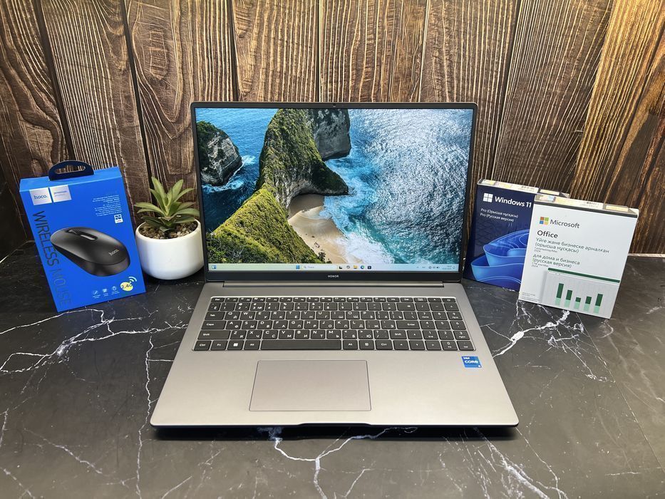 Ноутбук бизнес класса HONOR MagicBook X16 | Core i5-12450H | 8GB | 512