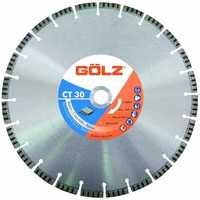 Disc diamantat Golz CT30, DIAMETRU 450 mm, pentru beton/beton armat