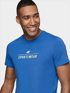 Tricou 4F, masura M, albastru royal, nou, cu eticheta