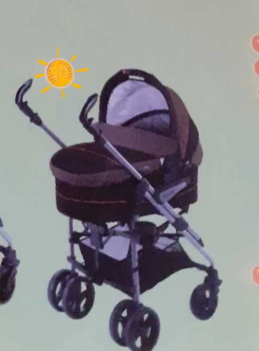 Комбинирана бебешка количка Storchenmuhle birillo