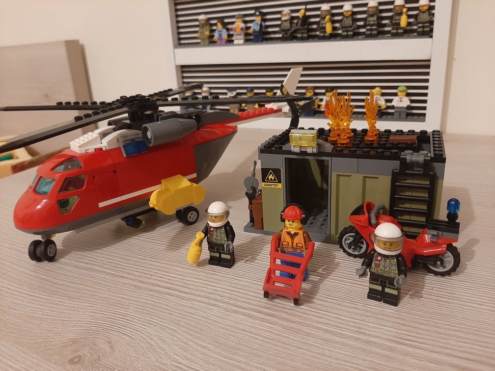 Lego City Unitatea de interventie de pompieri 60108