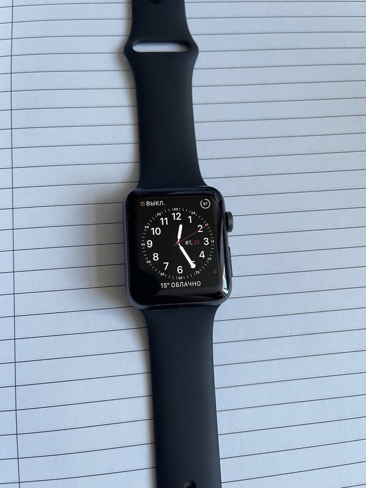 Продам apple watch 3 42mm
