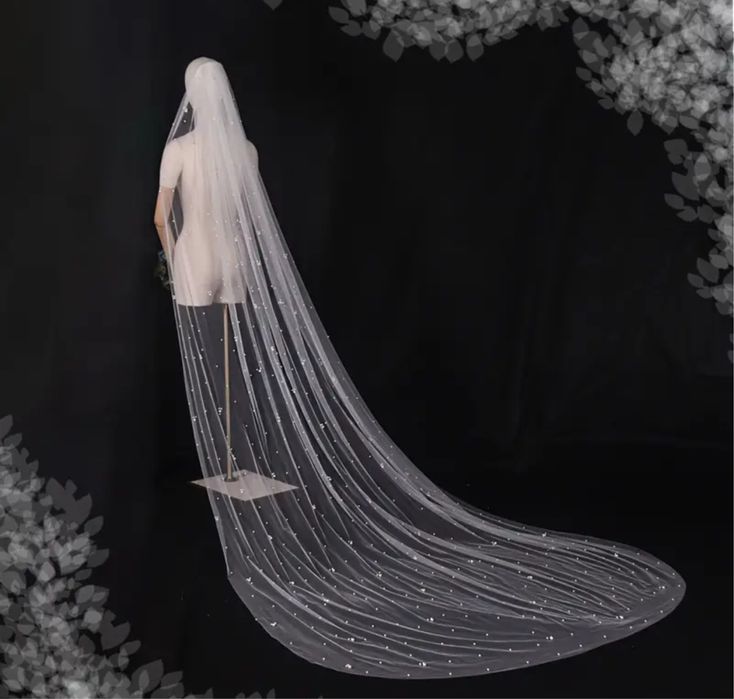 Voal ch perle de diferite marimi