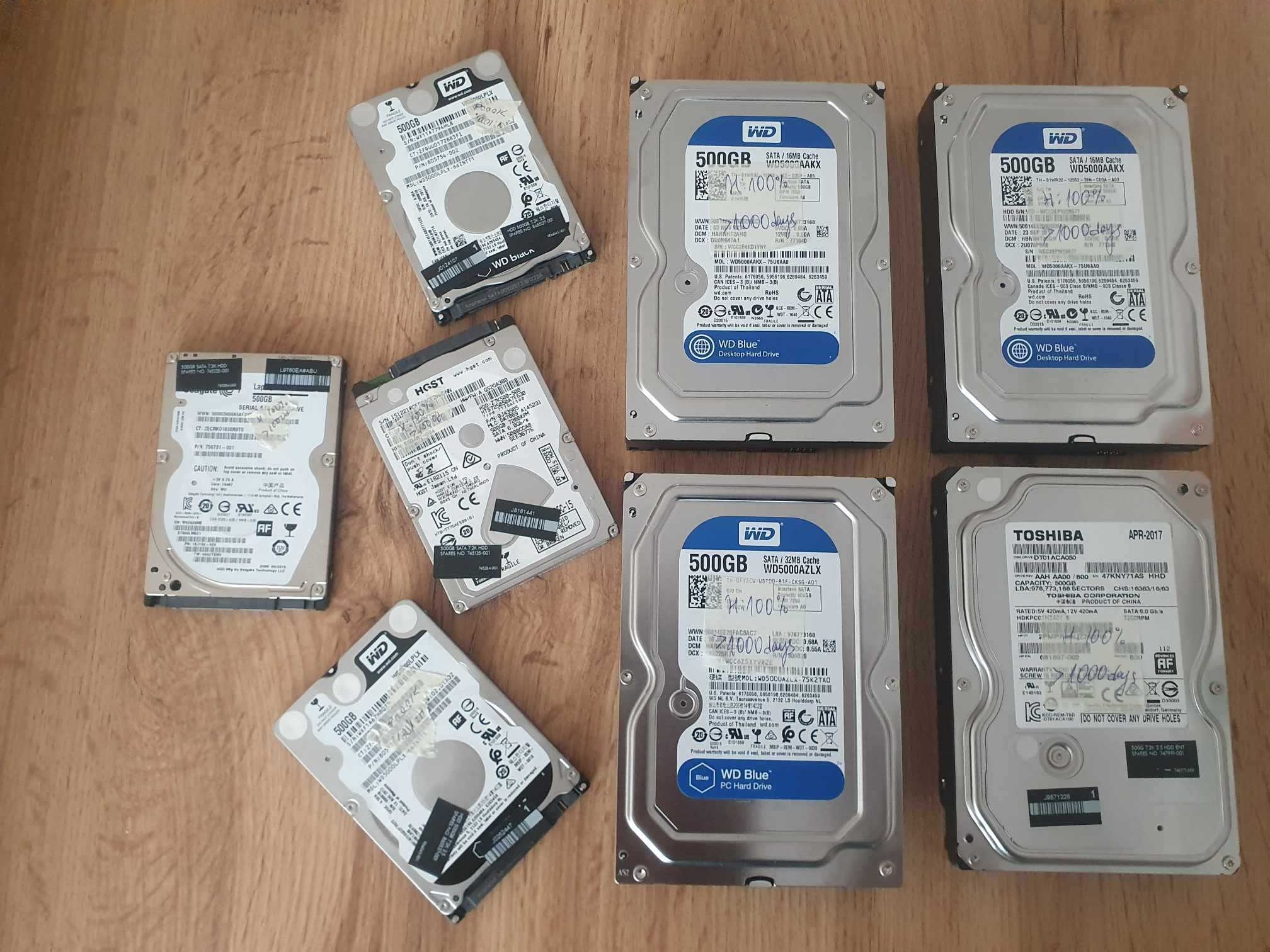 +Гаранция Твърд диск хард диск за лаптоп компютър HDD 500GB hard disk