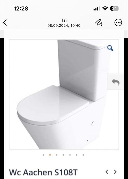Vand toalete/wc firma Doporro