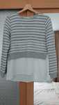 Pulover scurt cu terminatii de bluza Only