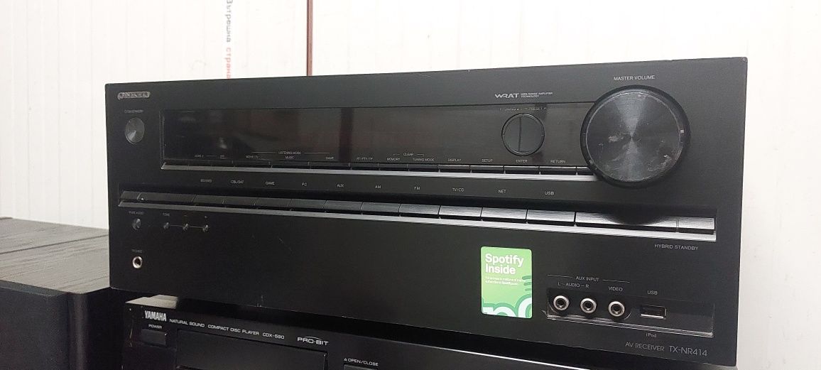 Ресивър ONKYO TX-NR414 с дистанционно