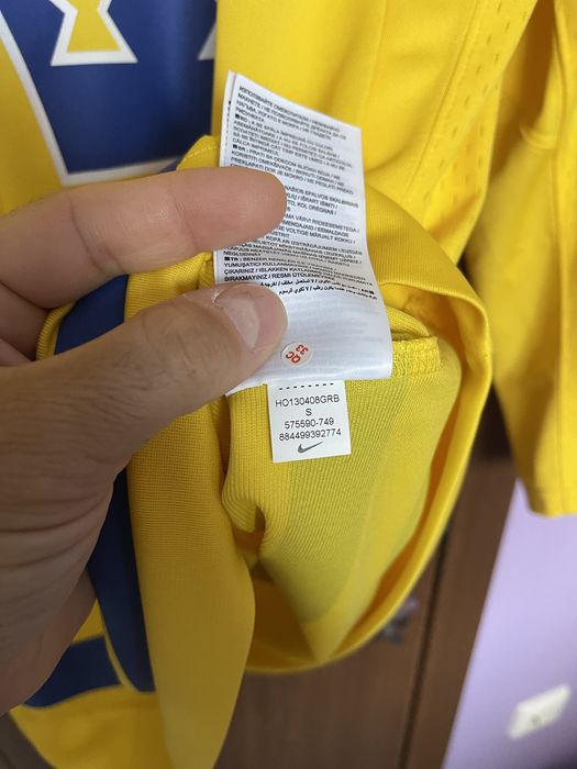 Nike Sweden Швеция Olympic Game Jersey NHL Хокейна Блуза Тениска