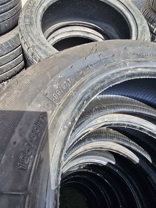 8x 195/60/16C M+S LASSA DOT 2022-2024 Stare impecabila