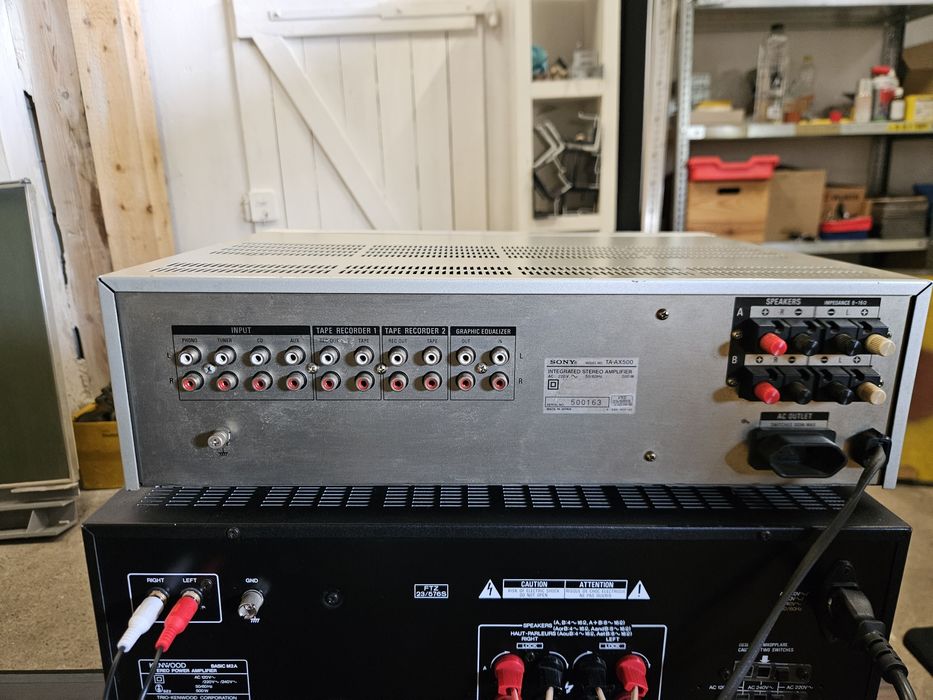 Receiver Fisher RS 1058 amplificator sony TA-AX 500
