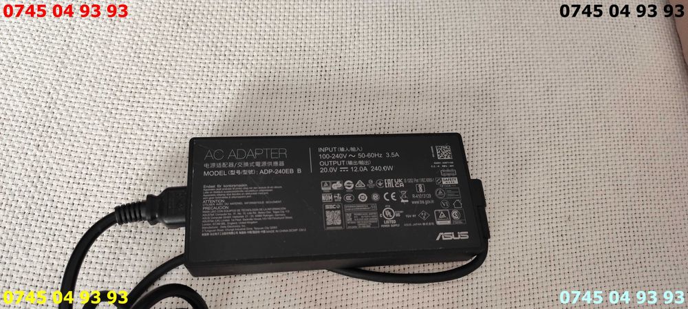 alimentator incarcator ASUS TUF rog 20V 12A 240w ADP-240EB B