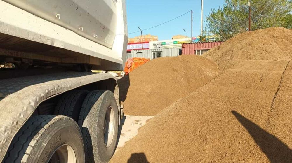 Балласт (ПГС) речной мытый. Доставка. Песок. Щебень. Скальник. Отсев.