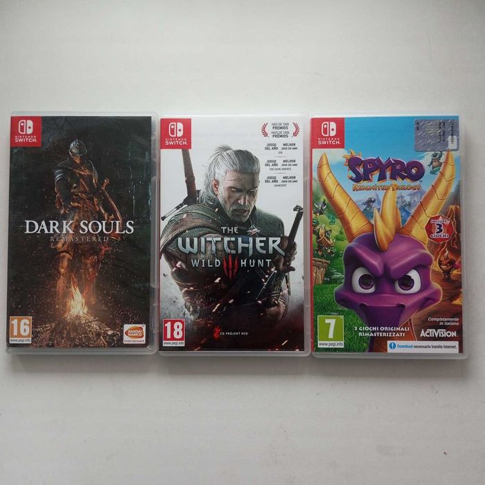 Картриджи на Нинтендо свич