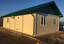 Casa Modulara si Garaje Auto pe structura metalica si panou sandwich