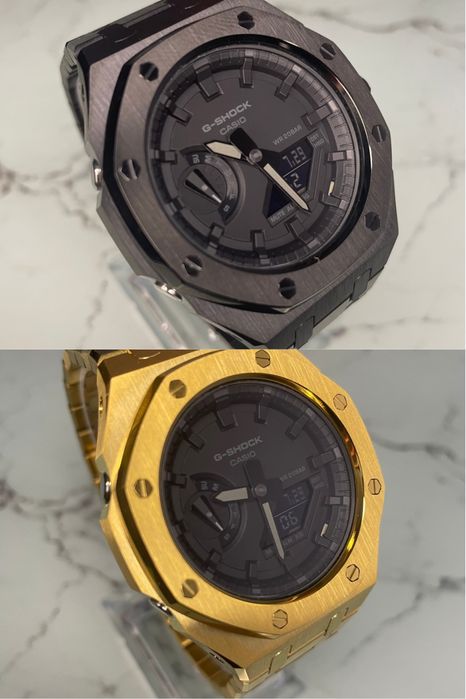 Ceas G-SHOCK ga-2100 mod Royal Casioak (Gold&Black)