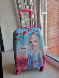 Холодное сердце Эльза и Анна багаж детский чемодан