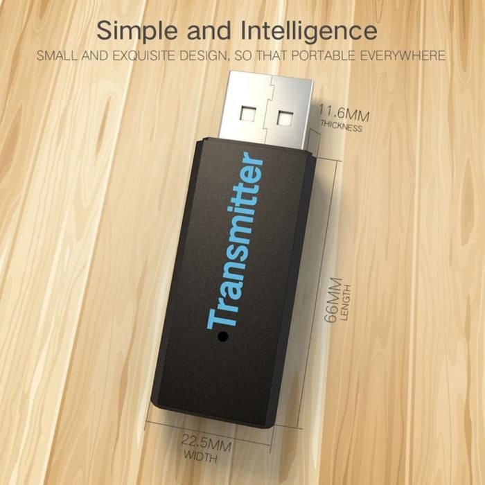 Transmitator Bluetooth audio stereo Adaptor pentru TV casti