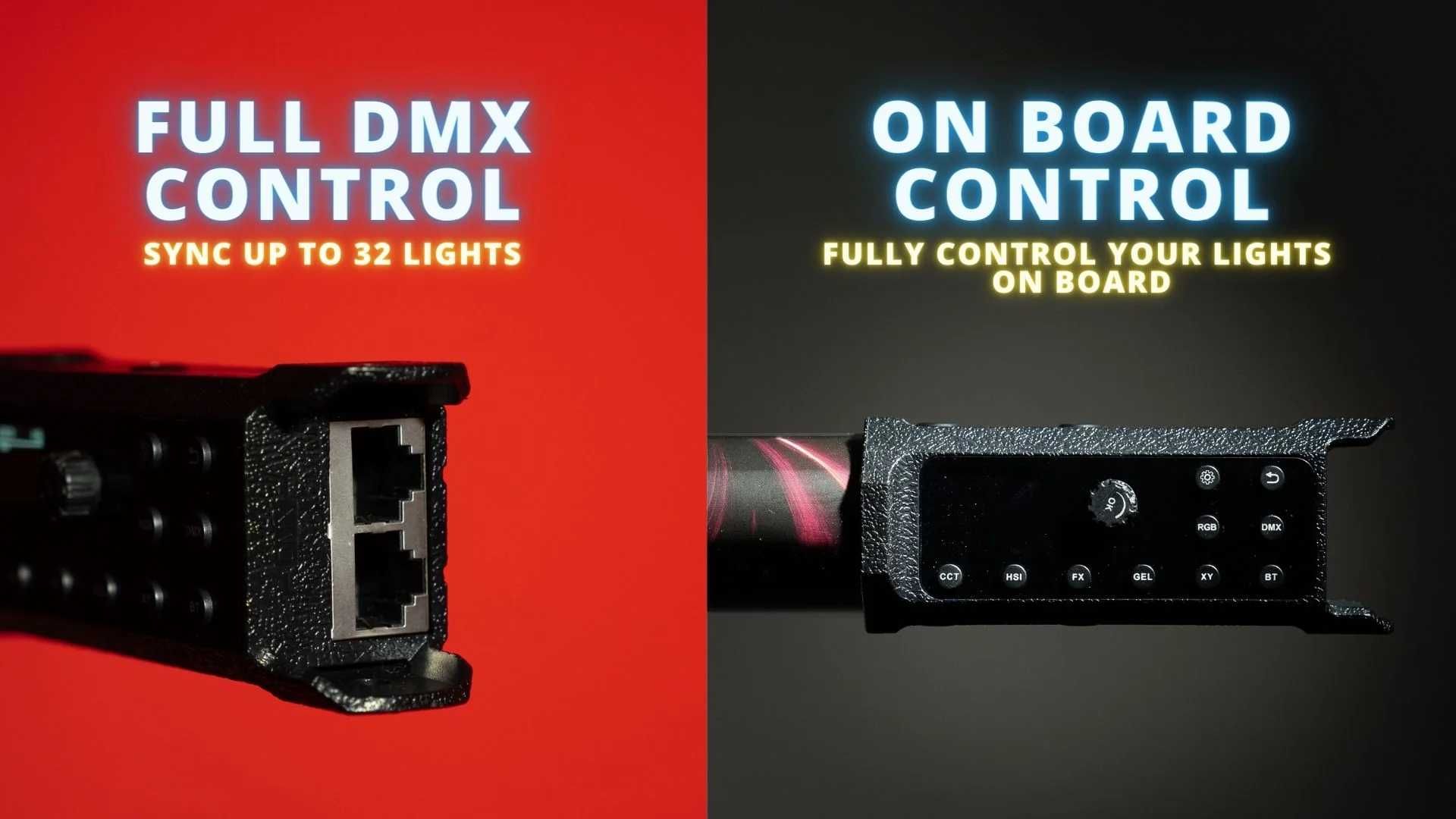Осветитель светодиодный RGB Luxceo P120S + штатив | NANLITE | GODOX |