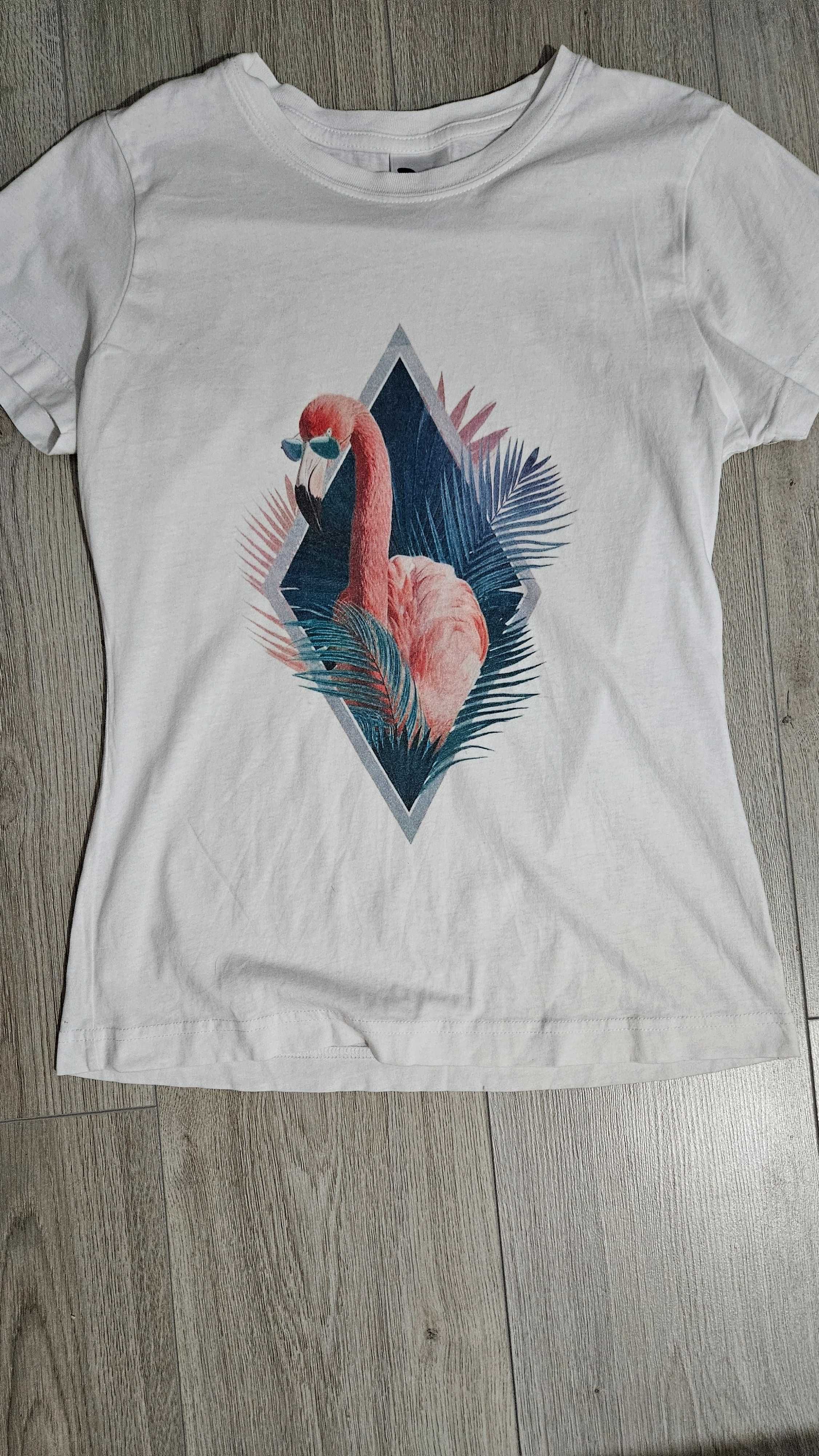 Tricou cu flamingo, marimea S