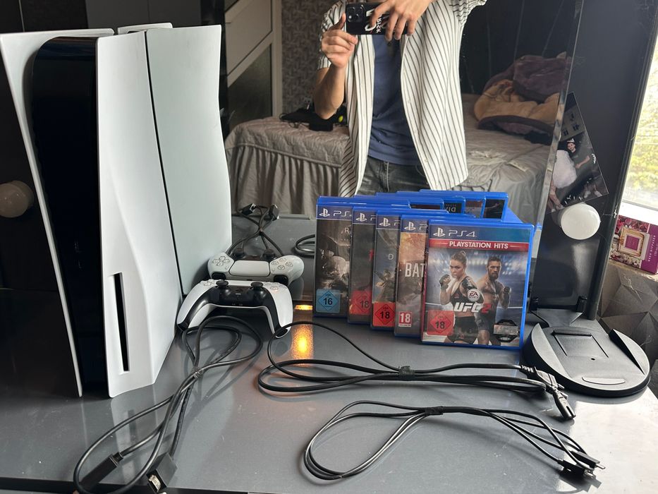 Ps5 и волан Logitech