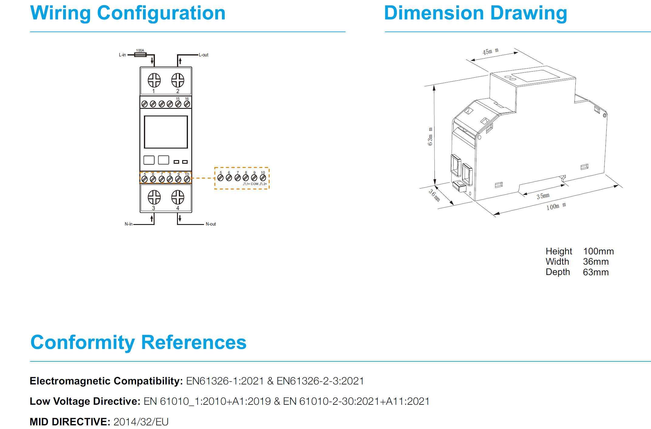Smart Meter Eastron SDM230-WIFI APP, Contor Inteligent Bidirectional